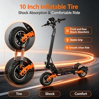 Trottinette électrique pliable pour adultes CT 03 B, moteur sans balais 800W de puissance maximale, longue autonomie, double amortisseur, trottinette électrique tout-terrain