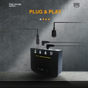 Led Lighting <b>Solar</b> <b>Phone</b> <b>Charger</b> Portable of Off-grid <b>Solar</b> Home System <b>for</b> No Electric Area - Product Image 4