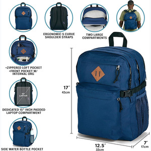 Brand <b>Large</b> Portable Travel Backpack Unisex Carry Casual Daypack Waterproof Polyester Outdoor Sports <b>Rucksack</b> Fit 14 Inch Laptop - Product Image 6