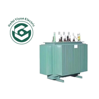 Transformateur de distribution immergé dans l'huile série S13, haute efficacité, économie d'énergie, transformateur triphasé rempli d'huile, 10 kVA-2000 kVA