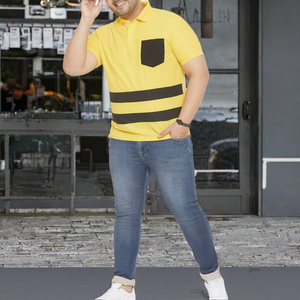 Plus Size Men's for Shirts Custom Design Wholesale Unique High Quality Anti-Wrinkle Cotton <b>Bamboo</b> Knitted <b>Yarn</b> Dyed Two Tone - Product Image 3