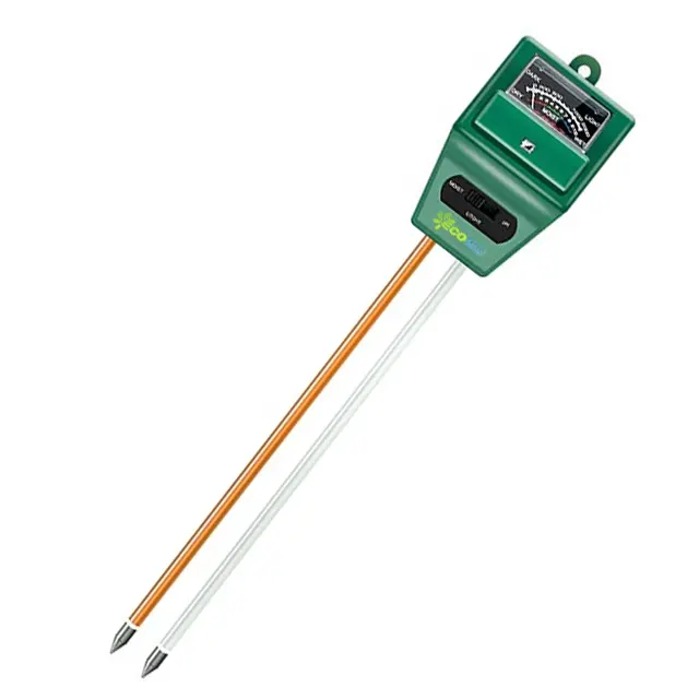 PH-mètre du sol, kit de testeur d'humidité du sol 3 en 1 Capteur de lumière Testeur de pH Testeur de capteur d'humidité du sol