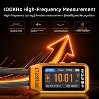 Pince multimètre numérique Alientek LT2 100k pour composants de résistance, inductance et capacité – Testeur compact