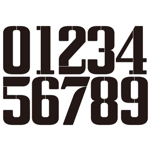 Bán buôn màn hình in chuyển sắt trên bóng đá Tên Sticker truyền nhiệt in số nhãn cho quần áo Jersey - Product Image 6