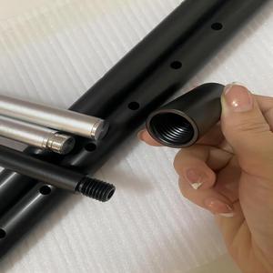 Tubería de Aluminio Metálico Kohri 6063, Extrusión, Fundición a Presión, Pulido, Multiusos - Product Image 1