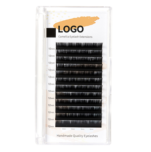 Aesphylash 0.03/0.05/0.07mm Mega Russian Faux <b>Mink</b> Semi-Handmade Crisscross Volume Camellia Auto Fan <b>Lashes</b> Eyelash Extensions - Product Image 4