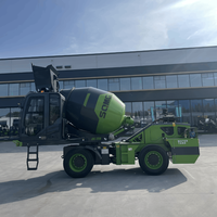 Camion malaxeur à béton autochargeur SQMG 3,5 m³ 360 °   Bétonnière autochargeuse diesel puissante pour chantiers de construction