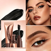 Gel Sourcils Peel-Off Imperméable Haute Pigmentation OEM, Vente Chaude, Marque Privée, Longue Durée, Non Décolorant, Teinture Sourcils, Maquillage en Gros