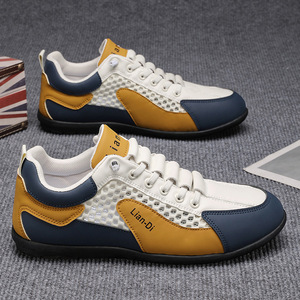 Nouvelles baskets décontractées pour hommes en maille respirante, style printemps 2026, version coréenne, chaussures tendance pour jeunes hommes - Product Image 2