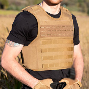 เสื้อเกราะป้องกันแบบกำหนดเองสำหรับผู้ชายและผู้หญิง สีดำ สีกากี เสื้อเกราะยุทธวิธีสำหรับการต่อสู้ - Product Image 5