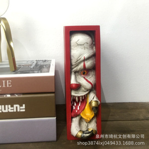 Serre-livres sculpturaux rectangulaires Qi Hang, décoration d'Halloween, cadeau, artisanat - Product Image 2