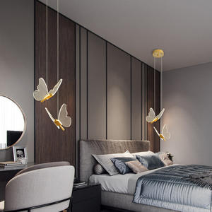 Lampadario da Bar a parete TV comodino stile speciale a forma di farfalla semplice e semplice - Product Image 4