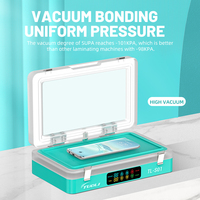 Machine de réparation d'écran LCD incurvé pour téléphone intelligent TuoLi 18 pouces, petite machine à vide pour la réparation d'écran LCD, machine de laminage à air comprimé