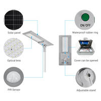 Lampu Jalan Tenaga Surya All-in-One 100W180W240W Tahan Air untuk Luar Ruangan, Sensor Cerdas, Aluminium, Kecerahan Tinggi, untuk Aplikasi Jalan Raya