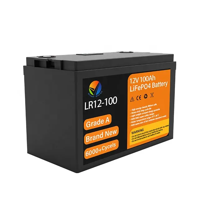 Lifepo4 12V 100Ah Lithium Ion Battery Smart Bms 4S 12V 50Ah 100Ah 200Ah 300Ah Lifepo4 Battery Pack