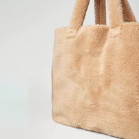 Grande serviette en tissu éponge Fourre-tout brodé sur mesure Sac de plage pour la vie quotidienne et le shopping