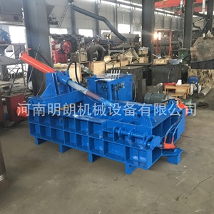 Presse à ferraille métallique haute densité en acier au carbone Henan Minglang pour la compression des matières premières de fonderie - Product Image 3