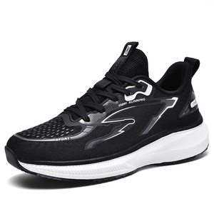 <span class=keywords><strong>Chaussures</strong></span> de sport pour hommes, nouvelle conception du fabricant, logo personnalisé, mode, lacets, respirantes, absorption des chocs, <span class=keywords><strong>l</strong></span>égères - Product Image 4