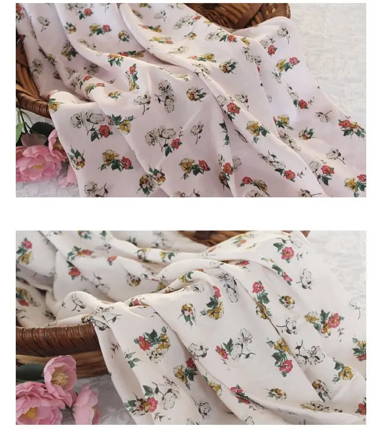 柔らかい夏の女性のドレスパジャマ家庭服印刷生地レーヨン