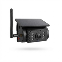 Caméra de recul solaire WiFi HD 1080P pour camping-car, camion, remorque avec vision nocturne et application pour smartphone