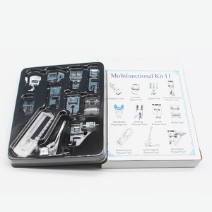 11Pcs Multifunctional Kit <strong>Sewing</strong> Machine Presser Feet <strong>Set</strong> for Brother Singer Janome Low Shank <strong>Sewing</strong> Pressure Foot Roller Foot - Product Image 5