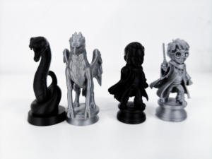 مجموعة شطرنج قابلة للطي مصممة باحترافية حسب الطلب، لعبة لوحية فاخرة من الورق، رقعة شطرنج مخصصة - Product Image 5