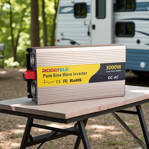 Biến tần sóng sin thuần 500W 1000W 2000W 3000W 4000W 5000W 6000W 12V 24V 48V DC sang 110V 220V AC năng lượng mặt trời - Product Image 1