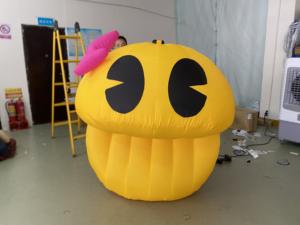 Décoration de fête Offres Spéciales allumant un ballon gonflable <span class=keywords><strong>Pac</strong></span>-<span class=keywords><strong>Man</strong></span> pour le plafond - Product Image 2