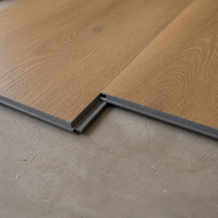 WYRAX Revêtement de sol SPC flottant à clipser en bois naturel 914x152mm 6mm pour appartement locatif avec couche d'usure de 0,5mm