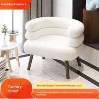 Fauteuil de salon moderne en métal BOBO tendance, idéal pour la chambre, la salle de maquillage, le balcon, la table de maquillage, meubles de maison
