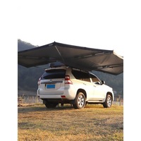 Auvent universel de camping en plein air pour voiture 4x4, abri latéral de toit de voiture, Auvent Foxwing autoportant à 270 degrés