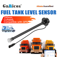 GAMICOS Digital and Voltage Output Capacitive diesel Fuel Level Sensor for Truck tank