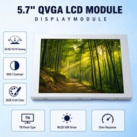 Module LCD TFT TN QVGA AUO G057QN01 V2 5,7 pouces 320x240 Interface CMOS 800cd/m2 Large plage de température -30~85°C Affichage industriel