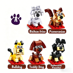 Juego de Bloques de Construcción JY Lovely Pet <span class=keywords><strong>Series</strong></span> con Partículas Pequeñas y Medianas para Niños, Regalo Educativo para Fiestas - Product Image 2