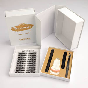 <span class=keywords><strong>Cils</strong></span> en grappes naturels et moelleux, vente en gros, marque privée, <span class=keywords><strong>cils</strong></span> individuels pré-coupés, kit d'extension de <span class=keywords><strong>cils</strong></span> DIY à <span class=keywords><strong>domicile</strong></span> - Product Image 5