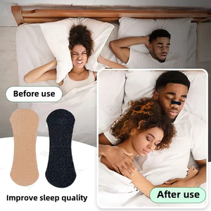 Miếng dán mũ<span class=keywords><strong>i</strong></span> chống ngáy từ tính có logo tùy chỉnh - dụng cụ mở rộng đường thở giúp tăng lưu lượng khí & giảm ngáy - Product Image 6