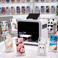 Imprimante à jet d'encre UV de bureau de qualité professionnelle pour coques de téléphone, puzzles, conception personnalisée, imprimante à jet d'encre numérique UV pour étiquettes