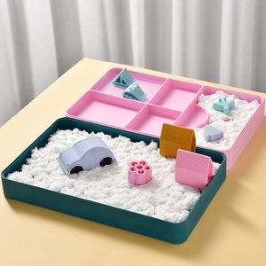 Plateau sensoriel Plateau de <span class=keywords><strong>sable</strong></span> pour enfants Plateau de jeu d'éducation précoce Jouet d'illumination de la maternelle et aide pédagogique - Product Image 4