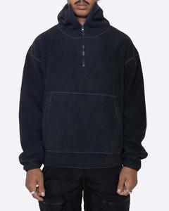Sweat-shirt à capuche surdimensionné pour homme en polaire sherpa avec fermeture éclair, broderie de masque <span class=keywords><strong>ninja</strong></span>, impression 3D personnalisable, taille XL, hiver - Product Image 6