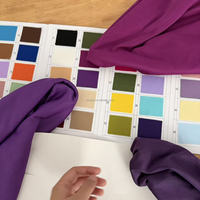 Rideaux de fond en soie de lait, fibres de spandex et polyester bordeaux pour mariage