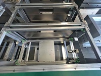 Machine d'emballage de fromage, machine d'emballage sous vide à double chambre, acier inoxydable 304, certifiée CE, taille/langue/tension personnalisées