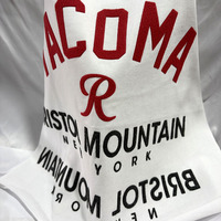 Patch thermocollant personnalisé en tissu pelucheux avec logo pour vêtements, sweats à capuche et autres articles vestimentaires