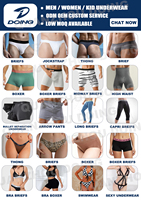 Sous-vêtements personnalisés Tanga Xxxx, sous-vêtements respirants, caleçons et boxers longs pour femmes et hommes, originaux