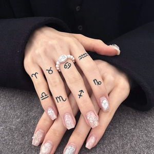 <span class=keywords><strong>Tatouage</strong></span> temporaire de style frais et simple, <span class=keywords><strong>tatouage</strong></span> semi-permanent, imperméable, résistant à la transpiration, dure 2 semaines, <span class=keywords><strong>tatouage</strong></span> réaliste pour le <span class=keywords><strong>bras</strong></span> - Product Image 4