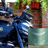 Nouveau Pare-brise en Polycarbonate Teco TER-234 pour Yamaha MT-07 2025 – Ajustement Universel Moto/Scooter, Garantie 10 Ans, Personnalisable