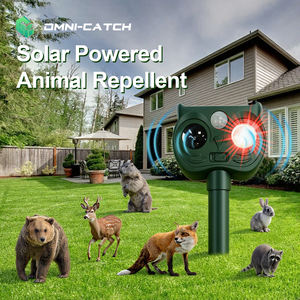 Répulsif Solaire Intelligent Étanche à Ultrasons pour Animaux Sauvages (Éléphants, Singes) – Meilleure Vente, Installation Facile - Product Image 2