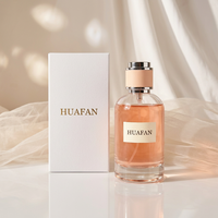 Flacon de parfum vide en verre de luxe classique de haute qualité, design unique, 30ml, 50ml, 100ml, avec pompe pulvérisatrice à col serti