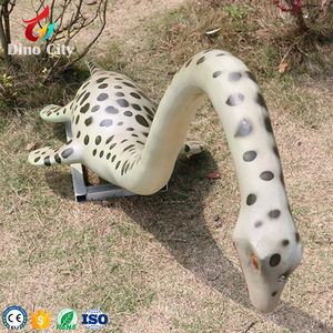 Dinosaure en fibre de verre de statues de jardin de décoration grandeur nature de parc de <span class=keywords><strong>dino</strong></span> - Product Image 4