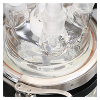 Équipement automatique de réacteur en verre de laboratoire chimique de haute qualité 20L avec composants PLC-Core de moteur de récipient à pression