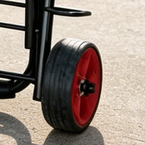Carrito de Compras Plegable Resistente a los Rayos UV y Libre de Plomo, Carrito de Red para Almacenamiento, Carrito Utilitario Resistente para Almacén, Comercio Minorista y Jardín - Product Image 3